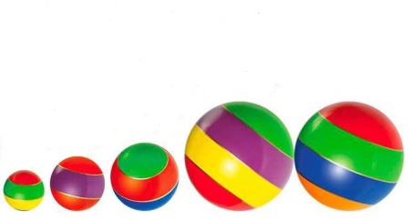 Купить Мячи резиновые (комплект из 5 мячей различного диаметра) в Санкт-Петербурге 