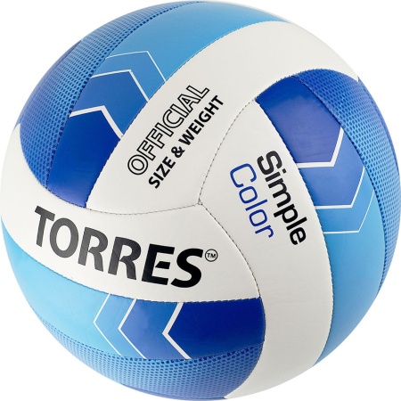 Купить Мяч волейбольный Torres Simple Color любительский р.5 в Санкт-Петербурге 